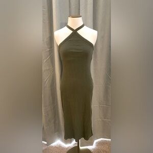 Old Navy halter midi dress